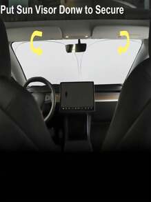 1 pieza Adorable parasol plegable para coche con diseño de pingüino - Parasol para parabrisas con protección UV para SUV, camión y camioneta, mantén tu vehículo fresco, parasol plegable con protección contra rayos UV