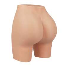 Panty moldeador de glúteos con relleno de silicona, efecto levantador de glúteos, sin costuras, efecto natural, para hombres y mujeres, grueso, sexy, ropa interior moldeadora que aprieta el Body