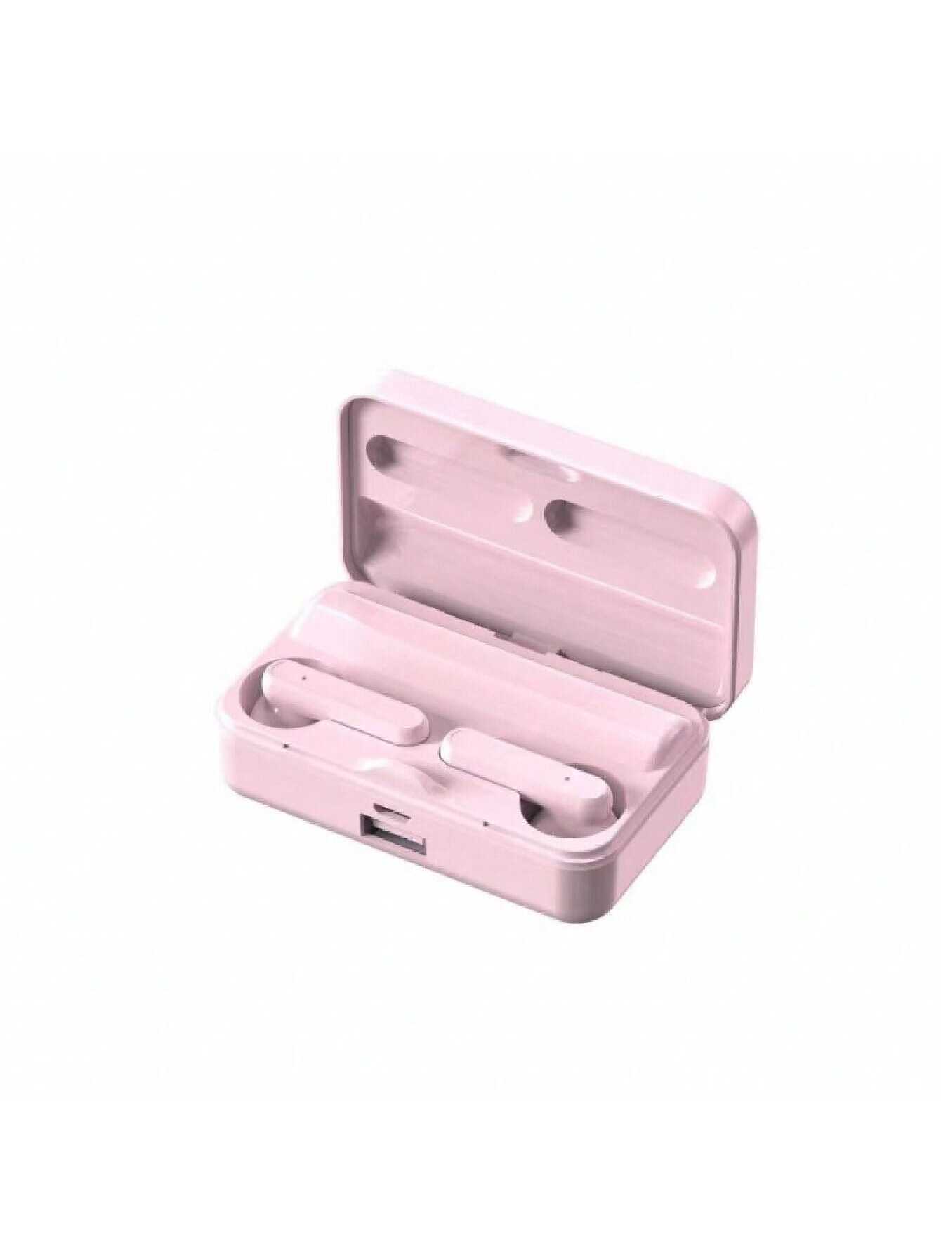 سماعات أذن لاسلكية داخل الأذن مع علبة شحن بشاشة لي...