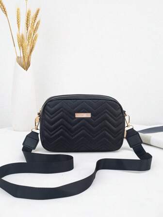 2025 New Summer Fashion Mini Square Bag, Shoulder Bag, Crossbody Bag With Embroidery Camera Decor