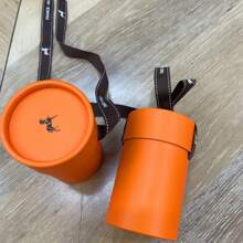 1/2/5/10pcs Orange Cylindrical Gift Box Measuring 3.14*2.16 Inches, Decorative Luxury Gift Boxes, Made Of Paper, Are Designed For Storing Valuable Items Such As Watches, Necklaces