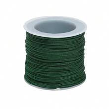 1pc/Lot 0.8mm 50M/Roll Nylon Cord Thread Chinese Knot Macrame Cord Bracelet Braided String DIY Tassels Beading Shamballa Thread - Jade Line - View 29