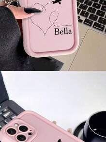1 pieza Funda de teléfono personalizada con diseño de avión, compatible con modelos Apple 11/12/13/1416/16e/ 16pro/ 16, plus/ 18promax y Galaxy S25/S25Ultra/ S26Plus, adecuado como regalo para amigos y familiares