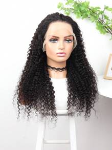 34 Inch Discount Elegant Water Wave 13x4 Lace Front Wig For Women - 150% Density, Pre-Plucked & Pre-Cut Human Hair, Glueless Easy Put-On 8-34 Inch