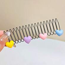 1pc Children's Hair Clip For Fixing Baby Hair, Hair Styling Tool For Girls, Invisible Hair Clip - Multicolor - View 13