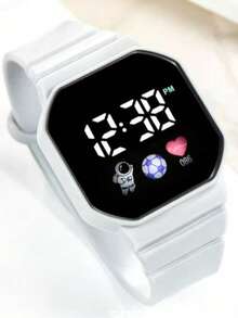 3pcs/Set Children's Fashion Leisure Sports Electronic Watch, Children's Gift, Mother's Day Gift, Daily Wear - Multicolor - View 6