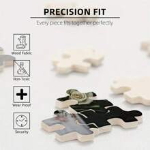 Customized Wooden Jigsaw Puzzle - Personalized Photo Puzzle, 300/500/1000 Pieces - Perfect Home Decor Gift For Family, Pet Owners, Birthday, Mother's Day, Anniversary