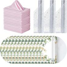 Table Runner + Placemat + Napkin, Star Table Runner Set, Suitable For Wedding, Festival And Other Party Decorations