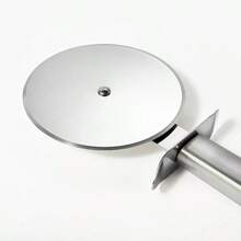 Stainless Steel Pizza Cutter Silver - Figmint ™ : Best Pizza Slicer, Kitchen Roller, Dishwasher-Safe, 8.83" Length - 1 - View 3