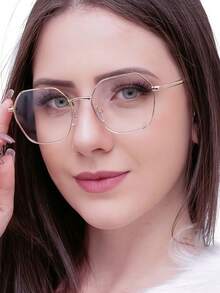 Women Eyeglasses - Màu hồng gỉ - Xem 1