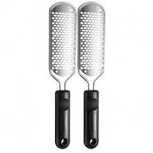 2/4pcs Foot File, Foot Grater, Callus Remover, Professional Foot Scraper, Wet & Dry Foot Crack Dead Skin Remover - Multicolor - View 10