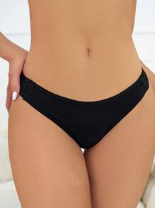 1pc Women Leak-Proof, 4-Layer Seamless Menstrual Period Underwear, High Waisted