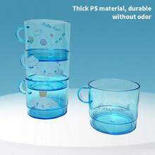 Miniso Sanrio Characters Cinnamoroll Party Stackable Cup Set With 1400mL/47.35oz Pitcher, Cute Cartoon Design, Large Capacity (1 PC)