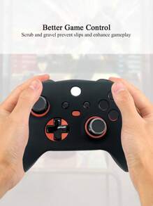 1 pièce Coque de protection en silicone pour manette Xbox Series S et X, anti-poussière, anti-transpiration et anti-rayures