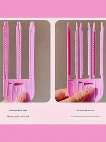 Glamorous Style 1/2 Packs Angel Themed Plastic Hair Volumizing Clips - No Feather, The Color Depth Is Random Easy Operation Hand Washable - Power-Free Root Lifting Combs For Heightened Hairstyling,Hair Clip,Hair Tools,Hair Products And Accessories For Barber Salon Beauty Travel Essentials,Back To School,Travel Holiday Essentials,Hair Accessories For Women,Hair,Travel,Hair Products,Hair Tools,Hair Stuff,Barber,Barber Accessories,Barbershop,Hairdressing Equipment - Multicolor - View 5