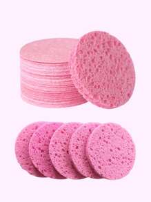 10 piezas/20 piezas Pastillas de madera comprimidas y redondas para el lavado facial, exfoliante facial reutilizable, adecuado para uso familiar o de viaje, pastillas de madera para el lavado facial de verano (6 cm/2,36 pulgadas)