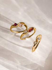 Marquise-Exclusive Birthstone Eternal Vow Ring: Supports Personalized Birthstone Customization, A Light Luxury Jewelry For Proposing To Lovers, Showing Gratitude To Parents, Or Celebrating Friendship With Best Friends. Perfect As A Valentine's Day Heartbeat Gift, Christmas Surprise Box, Or Mother's/Father's Day Treasured Present-Embodies Brilliant Love With Its Unique Marquise-Cut Gemstone.