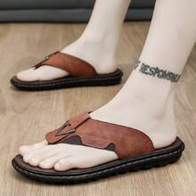 New Fashion Lightweight Breathable Men's Outdoor Hiking Casual Sandals, Summer - Brown - View 1