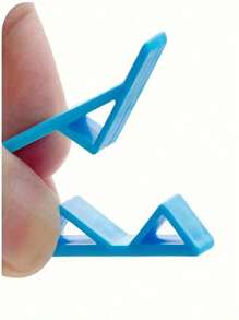 10/20/200pcs Blue Trash Can Trash Bag Fixing Clips, Non-Slip Paper Basket Garbage Bag Clips, Trash Can Side Clip, Bag Sealing Clips