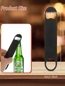 1/5/10pcs Customized Engraved Black Stainless Steel Bottle Opener, Rust-Proof, Suitable For Beer And Wine, Ideal For Parties, Weddings, Birthdays And Holidays, Great For Kitchen, Bar, Restaurant, Outdoor Activities,Wedding Essentials