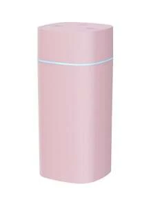 Humidificateur à double brumisation de 600 ml avec veilleuse changeant de couleur - brume fraîche ultrasonique silencieuse pour la chambre | 7 couleurs LED | Arrêt automatique | Diffuseur d'aromathérapie | Humidificateur d'air portable pour bureau, bureau, voyage