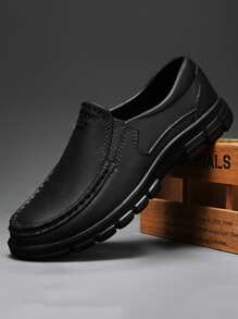 Zapatos de trabajo para exteriores para hombres, botas de lluvia, zapatos de chef, impermeables, suelas antideslizantes, de slip-on, zapatos casuales de negocios (Talla 39-48)