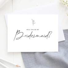 Funny Bridesmaid Card, Will You Be My Bridesmaid Card, Bridesmaid Proposal Card, Be My Maid Of Honor, Bridesmaid Card, Bridesmaid Proposal - Multicolor - View 5