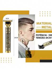 Afeitadora Eléctrica Recargable – Precisión y Comodidad en Cada Afeitado, para Cabello y Barba