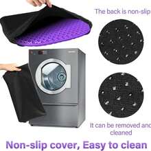Large Gel Seat Cushion For Long Sitting (Super Large & Thick),Soft & Breathable,Gel Cushion For Wheelchair,Office Chair,Car,Chair Cushion For Hip Pain (Violet)