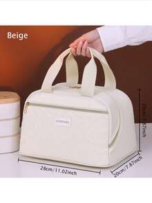 1 szt. Duża pojemność torby na lunch dla kobiet mężczyzn studentów, torba na lunch, szczelna izolowana miękka duża torba chłodząca na lunch - wielokrotnego użytku pudełko na lunch do pracy w biurze, szkoły, pikniku, plaży, torby organizatora szkoły, torby do przechowywania dla nauczycieli, zewnętrzny pakiet lodu, zewnętrzny pakiet termiczny, torby do klasy, torby organizatora do klasy