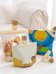 1pc Creative Kitchen Rack, Detachable, Bowl & Dish Drying Rack, Countertop Spice Rack, Sealing Clip For Snack & Condiment Bag Storage, Moisture-Proof Sealing Clip, Storage Organizer Accessories - Multicolor - View 10