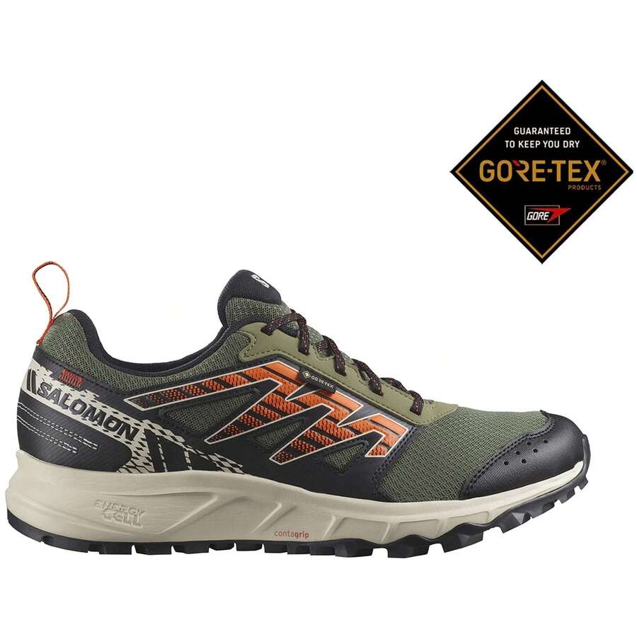 Salomon Wander GTX Men's Hiking Shoes In Green ✅ 24/72h Delivery To Spain (Peninsula) - Green - View 1