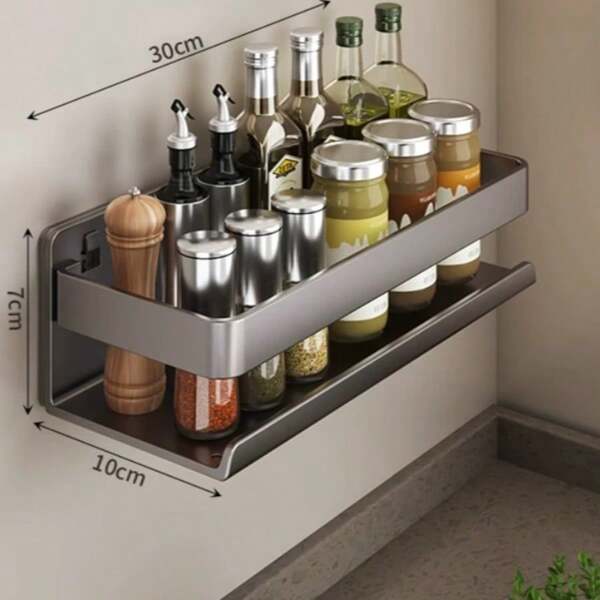 Multifunctional Kitchen / Bathroom Storage Rack, Kitchen Storage Utensils, Room Decoration, Suitable For Kitchen, Restaurant, Party, Camping, Gathering, Gift For Friends, Family Gift