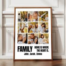 1 件个性化照片到帆布印刷 - 帆布印刷您的照片定制墙壁艺术适用于卧室、客厅、婚礼、婴儿、宠物、家庭、爱情、情侣、朋友、图片、照片、相框墙壁艺术、圣诞礼物、最好的朋友礼物、家庭礼物、生日礼物、送给家人/朋友/女朋友/男朋友的礼物、房间装饰、定制海报、帆布墙壁艺术、可选框架、家居刷新、定制墙壁艺术、温馨氛围 - 彩色 - 查看 11