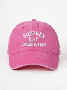 1pc Women's Embroidered " SHOW SUPERVISOR" Distressed Baseball Cap, Adjustable Casual Outdoor Sun Hat, Suitable For Valentine's Day, Spring/Autumn, Travel, Fashion, Versatile, Unisex Y2K Style - Baseball Cap - View 6