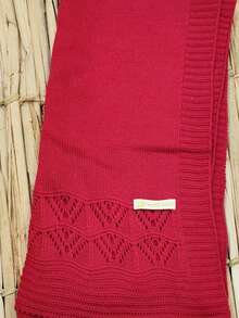 Luxury Knit Maternity Jumpsuit For Girls - Red - View 6