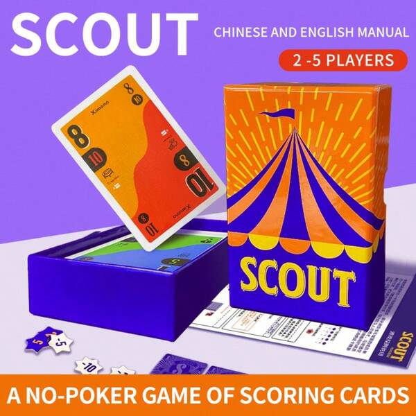 قطعة واحدة من ألعاب الألواح "Oink"، السكاوت، ألعاب ورقية ممتعة وترفيهية، تحتوي على دليلي تعليمات باللغتين الصينية والإنجليزية، صندوق لعبة مضغوط وفاخر، وآليات لعب فريدة، مناسبة للألعاب الخارجية، وألعاب الحفلات العائلية، أو هدايا أعياد الميلاد