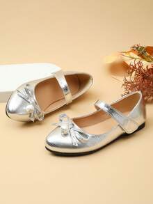 1 Paar Mädchen Ballerinas mit spitzer Zehenkappe, geeignet für den täglichen Gebrauch, Hochzeit, Party, Aufführungen, Lässig Kleidung, Mary Jane Ballerinas