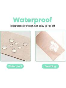 Disposable Adhesive Tape Bra Lift Strap Bandage Boob Tape For Small To Big Busts, Pulls & Lifts Breasts, Waterproof For Summer, Fits A-E Cups - Khaki - View 6