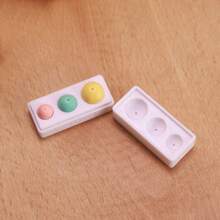 3 件套精密聚合物粘土球打孔工具，用于珠宝制作的聚合物粘土珠滚动工具，打造 3 种不同尺寸的完美珠子（圆珠） - 白色 - 查看 7