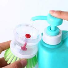 Escova Escovinha com Dispenser de Detergente para Louça Limpeza Pia Fogão