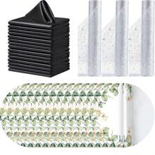 Table Runner + Placemat + Napkin, Star Table Runner Set, Suitable For Wedding, Festival And Other Party Decorations