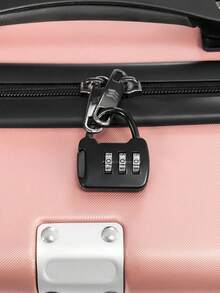 5pcs Premium Metal Combination Lock 3 Digit Password Combination Padlock Suitcase Luggage Metal Code Lock Mini Anti-Theft Locks Drawer Lock Ideal For Secure Travel Accessory For Gym Lockers, Luggage, And Backpacks, Portable