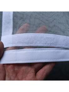 Mosquiteras para ventanas, pantallas contra mosquitos, pantallas contra insectos, conductos de fibra de vidrio blanca invisible para el control de mosquitos - Blanco - Ver 3