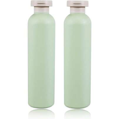 250ml Reise-Shampoo Flaschen, nachfüllbare Flip-Cap Quetschflaschen für Toilettenartikel, große auslaufsichere Reise-Shampoo und Conditioner Flaschen Heim-Badezimmer Dekoration Herbst Dekoration Schulanfang