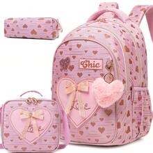 Cute Backpack For Girls Aesthetic Backpack School Backpack For Girls Backpack With Lunch Box Back To School Supplies - Ribbon School Bag - View 17