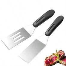 Espátula Mini, Espátula Pequena de Aço Inoxidável para Uso na Cozinha, para Cozinhar Panquecas, Biscoitos, Lasanha, Servir Torta, Assar e Servir em Chapa, Utensílios de Cozinha para Restaurante