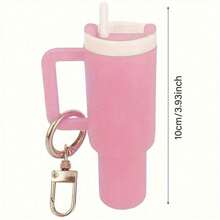 1PCS Detachable Mini Water Bottle Keychain Can Accommodate Lipstick, Backpack, Charm Party