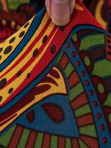 1 pezzo/4 pezzi coprisedia, decorazione elegante, nuovo design, in materiale seta del latte, antiscivolo stretch, stampa floreale, multicolore, set singolo e set da 4, adatto alla maggior parte delle sedie, per tutte le stagioni