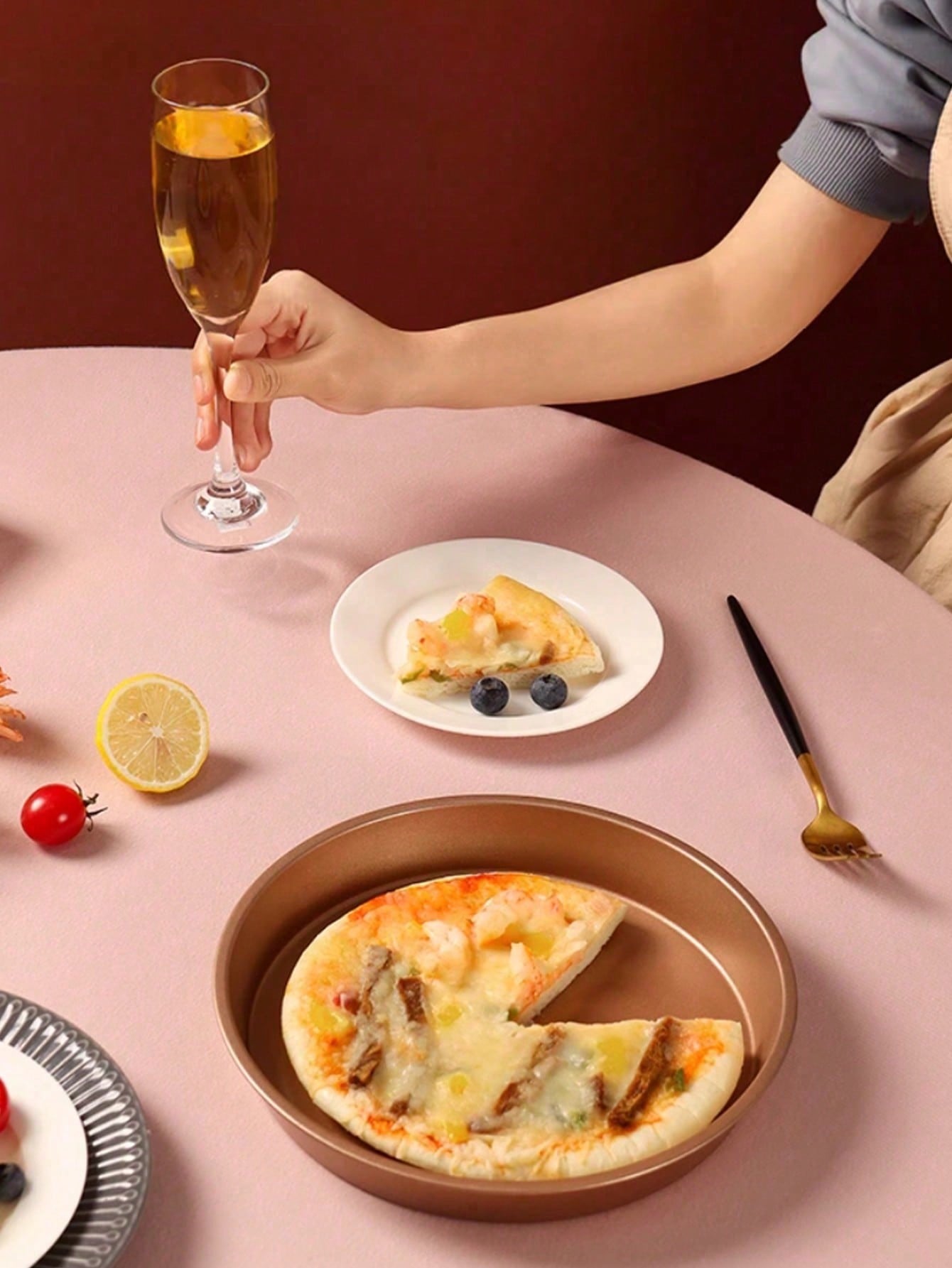 آلة قطع البيتزا PP،عجلة تقطيع البيتزا البيضاء الحد...